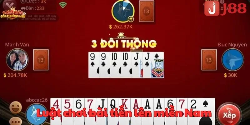 Bài Tiến Lên Miền Nam - Game Bài Hot Hit Nhất Tại J88 3 Nắm bắt luật chơi bài tiến lên miền Nam để có ván cược thành công.