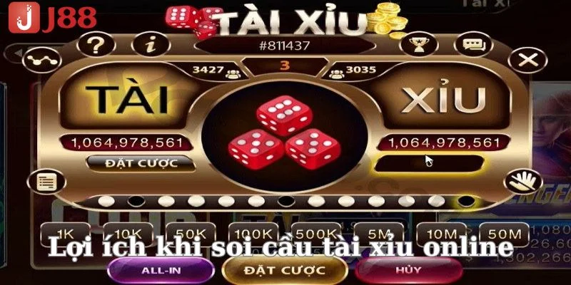 Áp dụng mẹo soi cầu tài xỉu online mang lại nhiều lợi ích. 